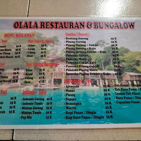 Olala Bungalows And Restaurant Sabang  Zewnętrze zdjęcie